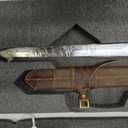 Sharp Blade Medieval Long Sword, Manganese Steel Blade Real Metal Sword