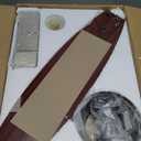 Fanbulous Farmhouse Ceiling Fans with Lights and Remote, 42 Inch Industrial Black Caged Ceiling Fans for Living Room Bedroom Kitchen, 6 Speed Reversible Quiet DC Motor, Dual Finish 5 Blades