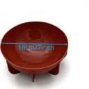 Goldbaking Silicone Dome Cake Pan 7 Inch Half Ball Baking Tray Nonstick Hemisphere Moussecake Mold Bread Mould Bake Form