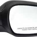 Passenger Side Power Door Mirror Assembly Compatible with Elan-tra GT 2013-2017 Heated & Manual Folding Black Outside Rear View Mirror 87620A5060 HY1321241 Gloss Black (5 Pins) (Right)