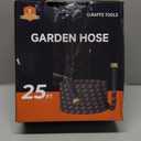 Giraffe Tools Garden Hose 25FT 1/2 Lightweight Flexible Water Hoses Burst 600 psi with 9 Spray Function Nozzle Heavy Duty Hose