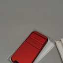 for Google Pixel 8A Case with Sliding Camera Cover + 2 Packs Screen Protector, 2 in 1 Heavy Duty Full Body Shockproof Hard PC+Soft Silicone Drop Protective Phone Case for Pixel 8a Red