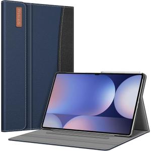 Fintie Case for Samsung Galaxy Tab S10 Ultra 2024 / S9 Ultra 2023 14.6 Inch, Multiple Angle Portfolio Cover with Pocket Auto Sleep/Wake, Navy