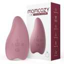 Momcozy Warming Lactation Massager 2-in-1, Soft Breast Massager for Breastfeeding, Heat + Vibration Adjustable for Clogged Ducts, Improve Milk Flow, Engorgement (1 Count-A1, Red)