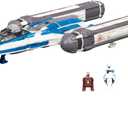 Star Wars Micro Galaxy Squadron BTL Y-Wing - 5-inch Vehicle with Two 1-Inch Micro Figure Accessories
