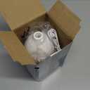 URPOWER 100ML Essential Oil Diffusers for Home, Ultrasonic Aromatherapy Diffuser with 7 Color Changing Lights, Timer & Auto Shut-Off, Scent Diffuser for Bedroom, Office, Yoga (Striped White)