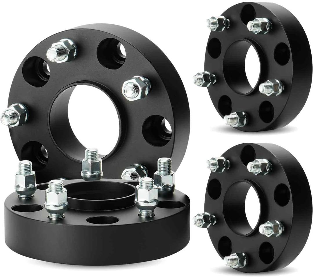 5x5.5 1.5in Hubcentric Wheel Spacers, 5x139.7mm Forged 5 Lugs Wheel Adapters, fit for Dodge Ram 1500 2012-2018, For 19-21 Ram 1500 classic (Only 5 Lug Vehicle), 77.8mm Bore with M14x1.5 Studs 4pcs