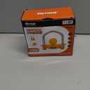 RETRUE Universal Coupler Lock Trailer Locks Ball Hitch Trailer Hitch Lock Adjustable Security Heavy-Duty Steel Fits 1-7/8 Inch, 2 Inch, 2-5/16 Inch Couplers, Yellow