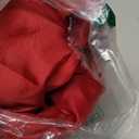 Fynite Apple Red Satin Fabric by The Yard, 44" Wide Soft & Shiny Charmeuse Satin Cloth Fabric for Sewing Bridal Dress, Fashion Crafts, Costumes, Wedding Decorations, Draping (10 Yard)