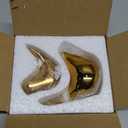 Notakia Gold Home Decor Small Birds Statues Modern Style Decorative Ornaments for Living Room Decor, Bedroom, Office Desktop, Cabinets (2Pcs Gold Birds)