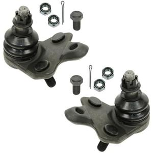 TRQ Front Lower Driver and Passenger Side Ball Joint Set Compatible with 2019 Toyota Corolla Sedan 09-18 Corolla 09-13 Matrix Base 03-08 Matrix 05-10 Scion tC 09-10 Pontiac Vibe L4 1.8L 03-08 Vibe