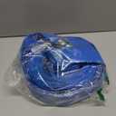 1.5" x 50 ft Backwash Hose for Swimming Pools, Heavy Duty PVC Lay Flat Water Discharge Hose,Durable Pool Drain Hose with Aluminum Pin Lug Fittings for Pump And Filters