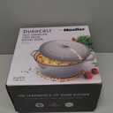 Mueller 6 Quart Enameled Cast Iron Dutch Oven, Heavy-Duty Casserole and Braiser Pan with Lid and Knob, Safe for All Cooktops