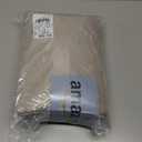 RYB HOME 100% Blackout Linen Curtain for Sliding Glass Doors, Extra Wide Thermal Insulated Privacy Curtains for Bedroom/Patio Door/Living Room/Open Closet, Room Divider, Linen, W100xL84, 1 Panel