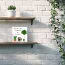 Inspirational Wood Block Sign Growth Looks Different For Everyone 5x5x1 INCH Sign, Personal Growth Office Decor, Vintage Motivational Plaque, Self-Development Wall Art, Unique Journey Display