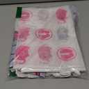 Sadnyy 4 Pcs Baby Girl Shower Gift Bags Large Pink Elephants Drawstring Fabric Treat Wrap Bags for Baby Shower Child's Birthday Gender Reveal Party