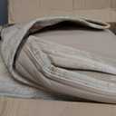 EVERGRACE Velvet Quilt Set King Size, Luxurious Soft Striped Channel Bedding Set, Lightweight Velvet Comforter for All Season, Oversized Bedspread Coverlet with 2 Matching Shams, Beige Taupe