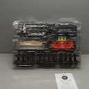 Lionel Battery-Operated Pennsylvania Flyer Freight Toy Train Set with Bluetooth, Locomotive, Train Cars, & Track with Authentic Train Sounds, Lights, & Water Vapor Smoke Effects for Kids 4+