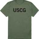 Rapiddominance Basic Licensed Military Tees (Green, S)