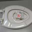 BEMIS Toilet Seat with Built-In Toddler Potty Training Seat, Slow Close, Easy to Install, Made in USA, ELONGATED, White