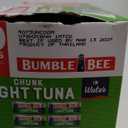 Bumble Bee Chunk Light Tuna In Water, 5 oz Cans (Pack of 10) - Wild Caught Skipjack Tuna - 23g Protein Per Serving - MSC Certified Sustainable Seafood, Non-GMO, Gluten Free, Kosher (BB: March 13, 2027)