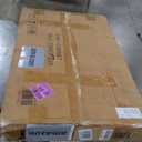 Hootata 31.5" Oak Cat Litter Box Enclosure Furniture, Large Decorative Hidden Litter Box Cabinet, Fluted Modern Bohemia Kitty End Table for Living Rooms, Entryways, or Bedrooms (Natural)