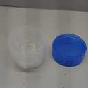 6 Pack-17oz Freezer Storage Containers, Plastic Food Storage Containers with Twist Top Lids, BPA Free and Reusable Soup Containers with Lid, Microwave and Dishwasher Safe