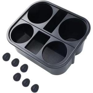 Upgraded Center Console Cup Holder (Not 3D Print) Compatible with Chevrolet Silverado 1500/2500/3500 Avalanche Suburban Tahoe GMC Sierra Yukon XL 1500/2500 2003-2006, Classic 2007