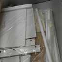 Kids Table and Chair Set (2 Chairs Included), Wooden Toddler Table and Chairs Set with 6 Storage Bins Boxes, Children's Furniture, Water Resistant, Easy to Clean, Gift for Boy & Girl, White