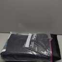 Thermal Door Curtain, Fit Size up to 36 x 80 Inches, Magnetic Insulated Door Curtains for Doorway/Front/Back/Basement, Oxford Cover with Thick Cotton to Keep Warm Winter, Black, Rectangle