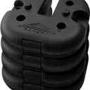 Caravan Canopy Sports 10001200011 Caravan Weight Plates, Black