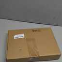 Dingion 8 Pcs 6 Inch Mini Cabinets Christmas Wreaths for Kitchen Mini Norfolk Wreath with Ribbon Bows and Berry Hanging Artificial Greenery for Farmhouse Door Wall Window Decor(Stylish Style)