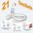 3 Packs Replacement Short Tube for Airfit N20 & Airtouch N20, Features Triple 360° Swivel & Quick-Release Technology for N20 CPAP Mask, Replacement CPAP Hose Tubing with Leak-Free Seal & Smart Quiet