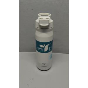 REDUCE 24 oz Hydrate Pro Stainless Steel Insulated Water Bottle - Flip Top Leak-Proof Lid, Dishwasher Safe, BPA-Free, Dual Wall Vacuum, Keeps Drinks Cold for 48 Hrs, Cup Holder Friendly