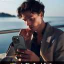 Oterkin Magnetic for iPhone 16 Pro Case Compatible with MagSafe [Foldable Invisible Stand][Tempered Glass Screen Protector & Full Camera Protection] 15FT Military Dropproof Phone Case (Black)