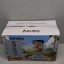 Aeitto Blenders for Kitchen with 68Oz. Jar, 1800W Max Power Smoothie Blender, 3 Preset Programs & 7 Speeds, Professional Countertop Blender for Smoothies, Ice Crush, Frozen Drinks, Silver