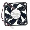 New Cooling Fan for 2406RL-04W-M30 DC 12V 0.08A 60mm 6015 Size: 60x60x15mm, 2-Wire Silent Cooling Fan.