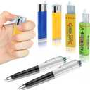 6 PCS Prank Toys, Fun Electric Shock Toys Such as pens, lighters, and Chewing Gum, indispensable Tools for Teasing Friends and Suitable for Parties and Humor. (Set 1)
