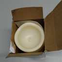 Battery Operated Plastic Flameless LED Pillar Candle with Cycling Timer, Flickering Realistic Electric Light for Indoor Outdoor Bookshelf Wedding Dinner Party Centerpiece Fireplace Easter Decor, 2 Pack