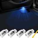 No Fade Car Door Lights Logo Compatible with Infiniti, LED Welcome Lights Accessories for Q50 Q60 Q70 G25 G37 QX50/56/60/70/80 M25/35/37/45/56 FX35/37/45/50 EX25/35/37 (IF-4pcs)