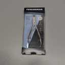 Tweezerman Rockhard Stainless Steel Cuticle Nipper, 1/2 Jaw (Silver)