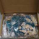 PLULON 33Pcs Christmas Village Accessories for Crafts Mini Christmas Trees Xmas Figurines Ornaments Bottle Brush Trees Snowman Deer Micro Landscape for Winter Holiday Home Party Decorations