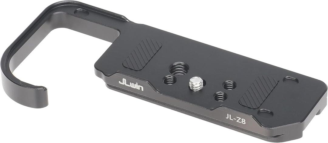 FocusFoto Quick Release Baseplate QR Plate Mount for Nikon Z8 Mirrorless Camera, Compatible with Arca-Swiss Standard Tripod Ballhead