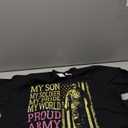 My Son is A Soldier Hero Proud Army Dad US Military Father T-Shirt XXL