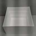 3Pcs Buffet Risers, Food Risers for Buffet Table, Display Stand Shelf for Party Catering Dessert Jewelry Collectibles , Different Size White Acrylic Cube Boxes Nesting Risers Food Display with Hollow Bottoms (3Pack square, 8''9''10'')