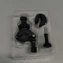 Handlebar Bike Pole Mount Motorcycle Clamp Mount Compatible with GoPro Hero 13 12 11 10 9 8 7 6 5 Session DJI Action Cameras - 360 Degree Rotation