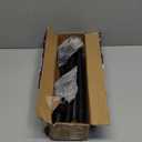 Black Curved Shower Curtain Rod 33-78 Inches Adjustable Splicing Design Need To Drill Shower Rods Curved Round Bowed Rust proof, Premium Stainless Steel Shower Curtain Rod for Bathroom, Bathtub, Stall