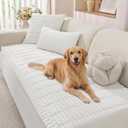 Couch Cover for Dogs,Washable Non-Slip Pet Friendly Sofa Protector | Thick Flannel Sofa Cover,Nonslip, Washable,Anti-Pilling,Pet Friendly,for Dogs & Cats,Cozy Protect Against Fur,27.6" x 59"