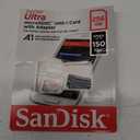SanDisk 256GB Ultra microSDXC UHS-I Memory Card with Adapter - Up to 150MB/s, C10, U1, Full HD, A1, MicroSD Card - SDSQUAC-256G-GN6MA [New Version]