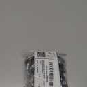 5 Pack Sliding Window Locks, Adjustable Security for Vertical & Horizontal Windows, Easy Install, Fits 1/16 inch to 7/8 inch Wide Rail, Enhanced Safety for Home & Office (Black)